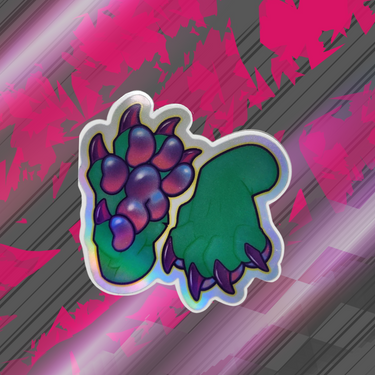 Kaiju "Only Beans" -- Sticker
