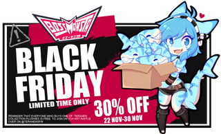 Black Friday It's already here! 30% Off