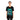 Danger Proto T-Shirt – Black with Cyan Design