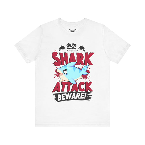 Shark Attack! T-Shirt – White