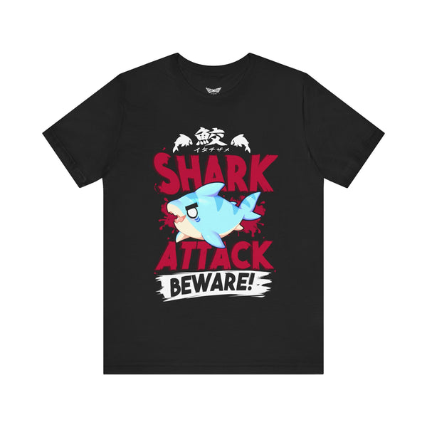 Shark Attack! T-Shirt – Black