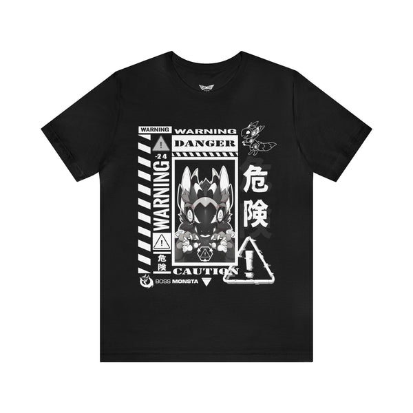 Danger Proto T-Shirt – Black with Light Design