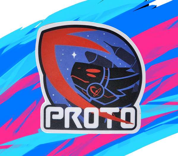 "PROTO"  -- Sticker