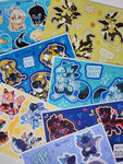 Mix N Match -- 3 x Sticker Sheets!