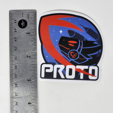 "PROTO"  -- Sticker