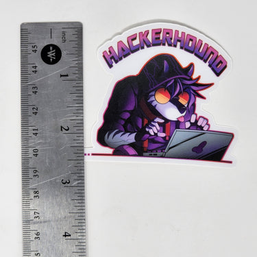 Hackerhound "Hacking" -- Sticker