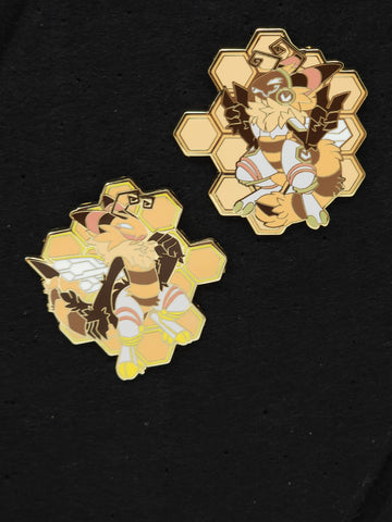 Ivycomb "Honeycomb" -- Enamel Pin [Set]