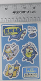 Ekia Shark Sticker -- Sticker Sheet