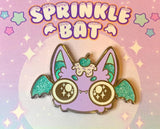 Sprinkle Bat Kawaii Pin