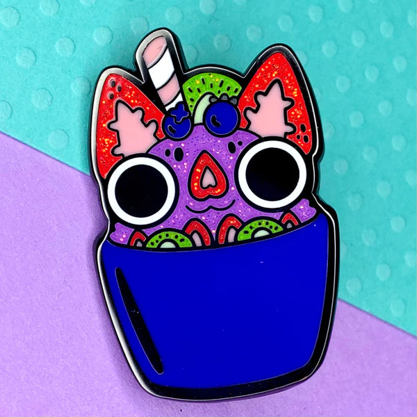 Fruit Bat Smoothie Pin