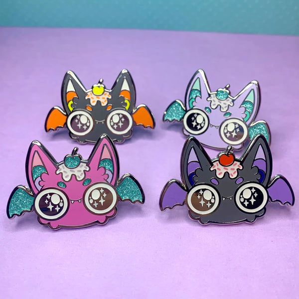 Sprinkle Bat Kawaii Pin