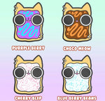POP TART CAT HARD ENAMEL PIN