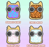 POP TART CAT HARD ENAMEL PIN