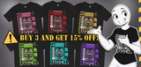 Mix N Match -- 3 x T-Shirts!
